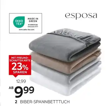 XXXLutz Esposa biber-spannbetttuch „zermatt“ Angebot