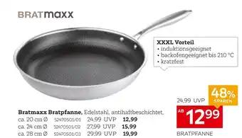 XXXLutz Bratmaxx bratpfanne ca. 20 cm ø Angebot