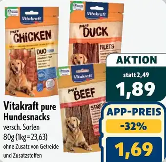 Aktiv Irma Vitakraft pure Hundesnacks Angebot