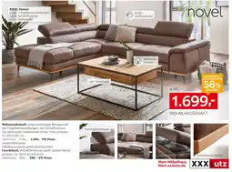 XXXLutz Novel wohnlandschaft Angebot
