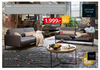 XXXLutz Leder-sofa 3 sitzig Angebot