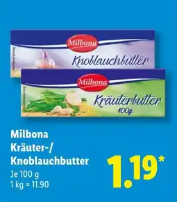 Lidl Milbona knoblauchbutter Angebot