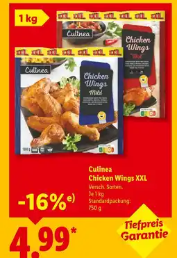 Lidl Culinea chicken wings xxl mild Angebot