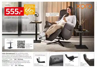 XXXLutz Xora leder-massagesessel Angebot