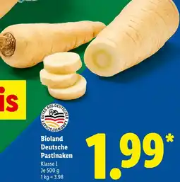 Lidl Bioland deutsche pastinaken Angebot