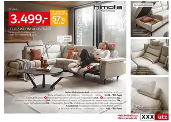 XXXLutz Himolla leder-wohnlandschaft Angebot