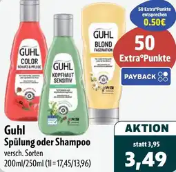 Aktiv Irma Guhl Spülung oder Shampoo Angebot
