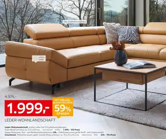 XXXLutz Novel leder-wohnlandschaft Angebot