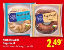 Lidl Kuchenzauber gugelhupf vanille Angebot