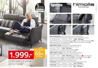 XXXLutz Himolla leder-relaxsessel Angebot
