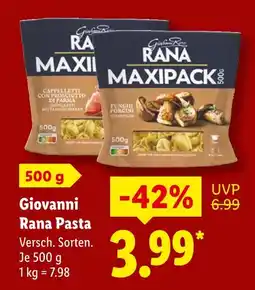 Lidl Giovanni rana cappelletti con prosciutto di parma Angebot