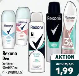 Aktiv Irma Rexona Deo Angebot