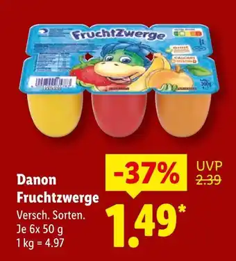 Lidl Danon fruchtzwerge Angebot