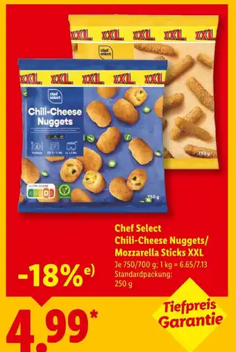 Lidl Chef select chili-cheese nuggets xxl Angebot