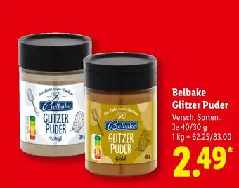 Lidl Belbake glitzer puder weiß Angebot