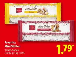 Lidl Favorina mini stollen butter Angebot