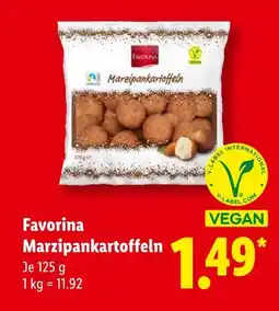 Lidl Favorina marzipankartoffeln Angebot