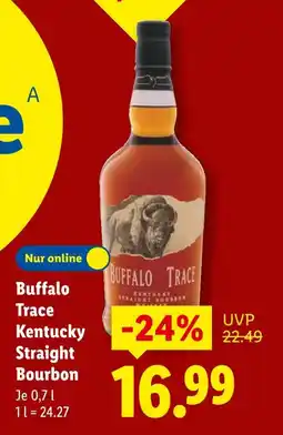 Lidl Buffalo trace kentucky straight bourbon Angebot