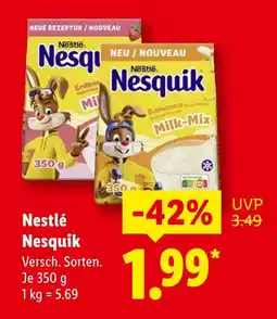 Lidl Nestlé nesquik Angebot