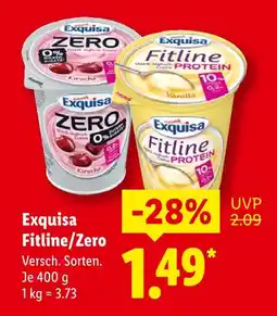Lidl Exquisa fitline Angebot