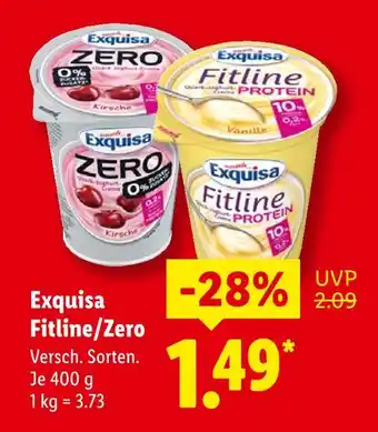 Lidl Exquisa fitline Angebot