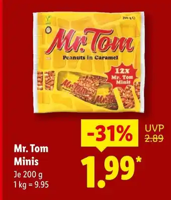 Lidl Mr. tom minis Angebot