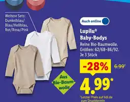 Lidl Lupilu baby-bodys Angebot