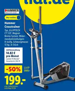 Lidl Hammer crosstrainer Angebot