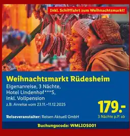 Lidl Weihnachtsmarkt rüdesheim Angebot