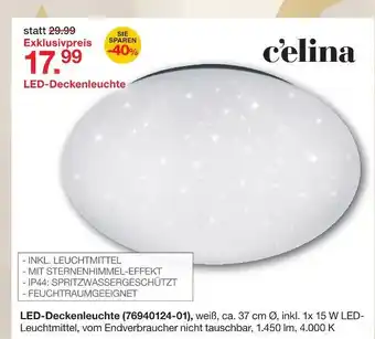 Möbelzentrum Pforzheim Célina led-deckenleuchte Angebot