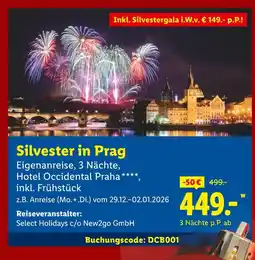 Lidl Silvester in prag Angebot