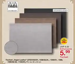 Möbelzentrum Pforzheim Asa selection tischset vegan leather Angebot