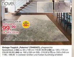 Möbelzentrum Pforzheim Novel vintage-teppich „palermo“ Angebot