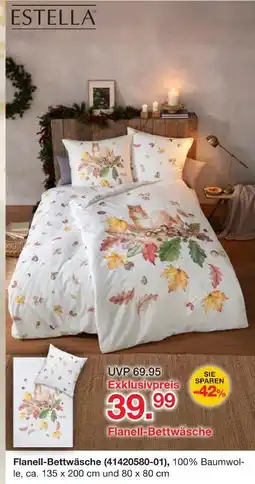 Möbelzentrum Pforzheim Estella flanell-bettwäsche Angebot