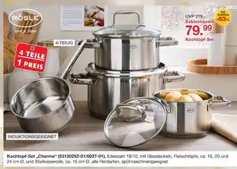 Möbelzentrum Pforzheim Rösle kochtopf-set 'charme' Angebot