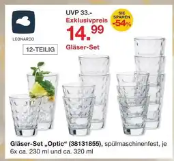 Möbelzentrum Pforzheim Leonardo gläser-set „optic“ Angebot