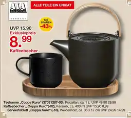 Möbelzentrum Pforzheim Asa selection teekanne coppa kuro Angebot