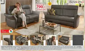 Möbelzentrum Pforzheim Beldomo comfort 2,5-sitzer sofa Angebot
