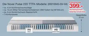 Möbelzentrum Pforzheim Novel die novel pulse 220 ttfk-modelle Angebot