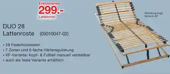 Möbelzentrum Pforzheim Novel duo 28 lattenroste Angebot