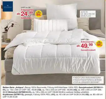 Möbelzentrum Pforzheim Billerbeck kopfkissen Angebot