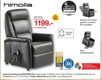 Möbelzentrum Pforzheim Himolla fernsehsessel Angebot