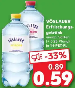 Kaufland VÖSLAUER Erfrischungsgetränk Angebot