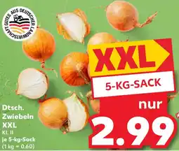 Kaufland Dtsch. Zwiebeln XXL Angebot