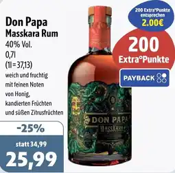 Aktiv Irma Don Papa Masskara Rum Angebot