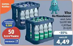 Aktiv Irma Vilsa Bio Mineralwasser Angebot