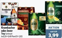 Aktiv Irma Krombacher oder Jever Tray Angebot