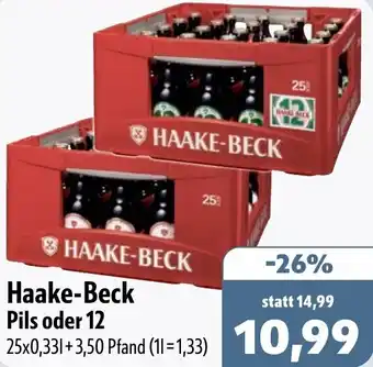 Aktiv Irma Haake-Beck Pils oder 12 Angebot