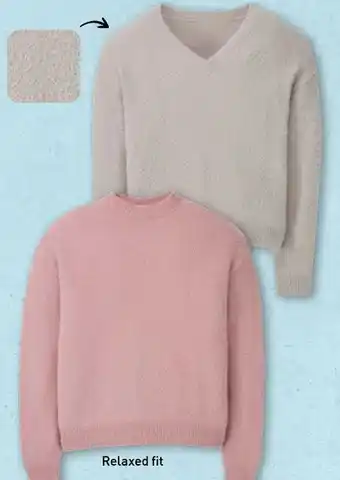 Aldi Nord Up2Fashion Damen-Flausch-Pullover Angebot