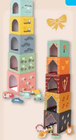 Aldi Nord Toylino Stapelturm mit Figuren Angebot
